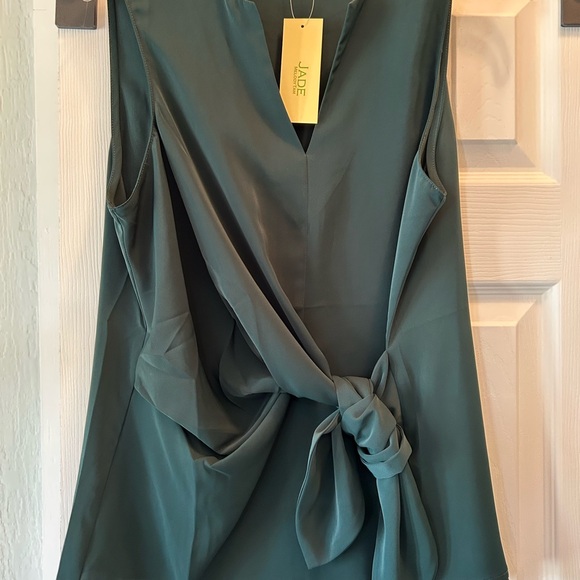 Jade Tops - Jade Women's Elegant Teal Blouse